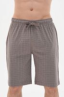 Мужские домашние шорты с поясом на завязках