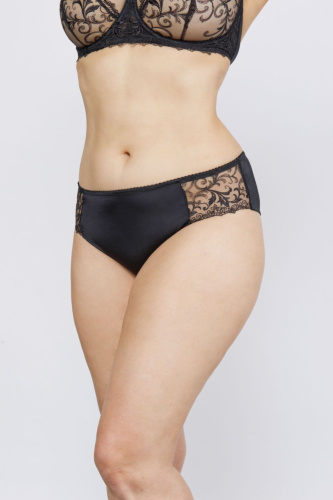 Трусы-бразилиана с кружевной отделкой фото 5