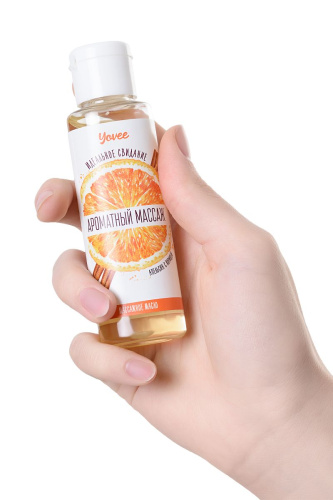 Масло для массажа «Ароматный массаж» с ароматом апельсина и корицы - 50 мл. фото 5