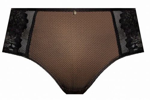 Трусики-слипы с широкими кружевными вставками фото 4