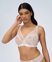 Белый бюстгальтер-бралетт Chiara Gold