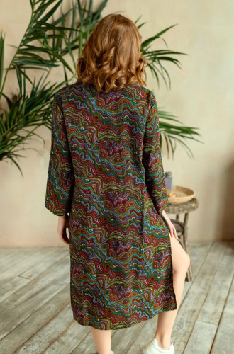 Длинная туника прямого силуэта Reina фото 2