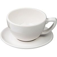 Чашка кофейная «Пур-Амор»;фарфор;300мл;D=110/60,H=65,L=140мм;белый