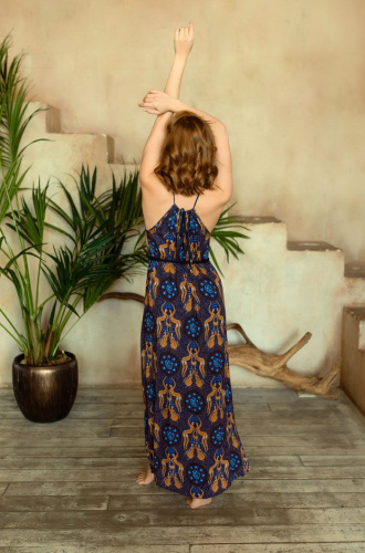 Длинное домашнее платье Gera фото 2