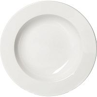 Тарелка глубокая «Кунстверк»;фарфор;400мл;D=22,H=3см;белый