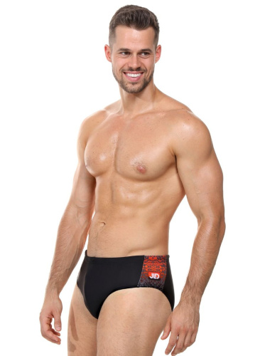 Мужские плавки с оригинальной брендированной вставкой сбоку фото 3