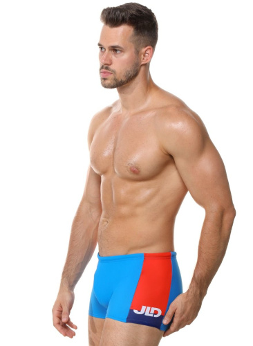 Мужские плавки-боксеры с контрастной брендированной вставкой фото 5