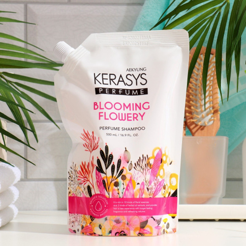 Шампунь для волос Kerasys Blooming Flowery - 500 мл.