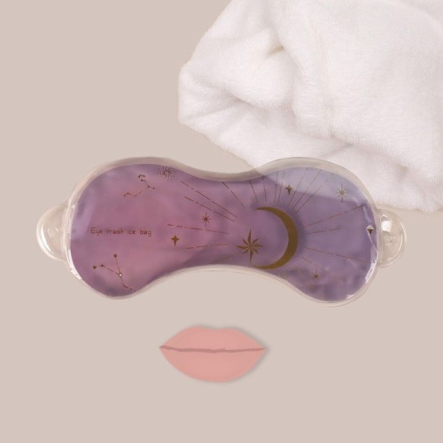 Фиолетовая гелевая маска для области вокруг глаз «Ночь» фото 4