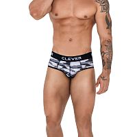 Серые мужские трусы-брифы Navigate Piping Brief