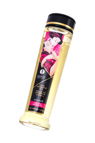 Массажное масло с ароматом цветов лотоса Amour - 240 мл. фото 4