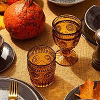 Олд фэшн;стекло;250мл;D=8,H=10см;амбер