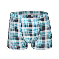 Классические трусы-боксеры в клетку