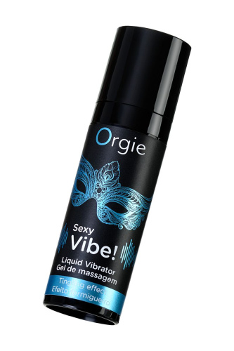 Гель для массажа ORGIE Sexy Vibe Liquid Vibrator с эффектом вибрации - 15 мл. фото 4