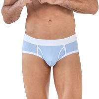 Голубые трусы-брифы Urbano Piping Brief