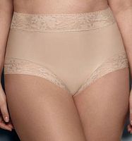 Трусики-слипы с высокой линией талии Soft lace