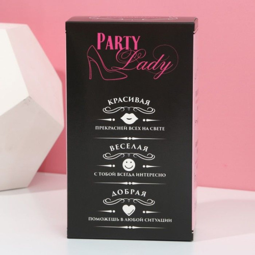 Подарочный набор Party Lady: гель для душа и 4 бомбочки для ванны фото 4