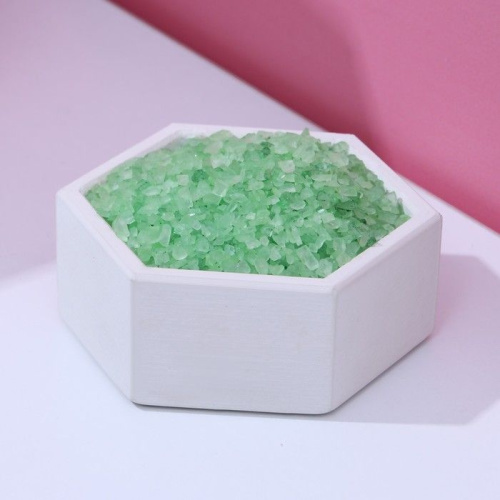 Соль для ванны «Кайфани!» с ароматом зеленого яблока - 320 гр. фото 2