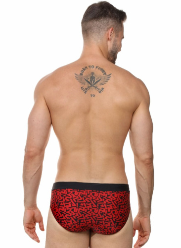 Мужские пляжные плавки с принтом фото 5