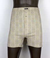 Мужские трусы-боксеры с рисунком в виде кирпичной кладки