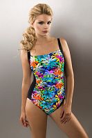 Слитный женский купальник Courtney с принтом
