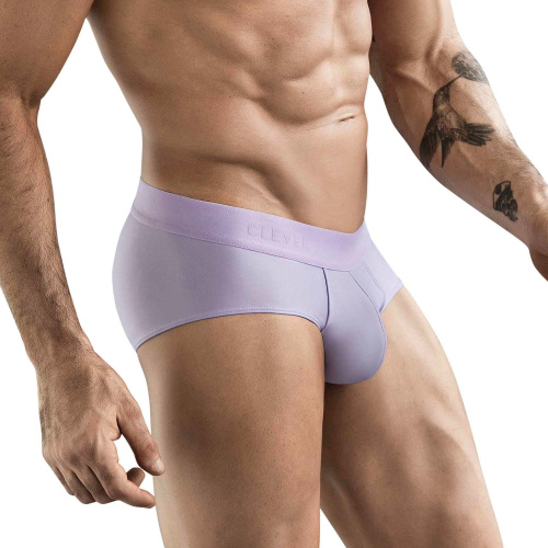 Сиреневые мужские трусы-брифы Clever Sapphire Brief фото 2