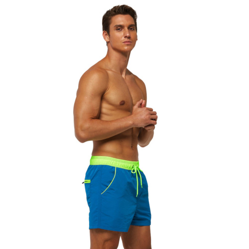 Бирюзовые пляжные мужские шорты фото 2