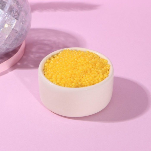 Соляной жемчуг для ванны «Чудес и подарков!» с ароматом медового пирога - 75 гр. фото 3