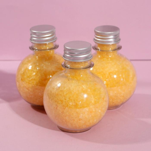 Набор из 3 флаконов соли для ванны «Сияй ярче всех» с медовым ароматом фото 4