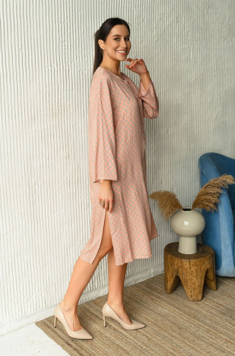 Длинная туника прямого силуэта Aleksa фото 3