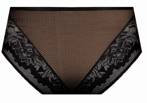 Трусики-слипы с широкими кружевными вставками фото 5