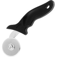 Нож роликовый для теста;пластик,сталь нерж.;D=55,H=55мм;черный,металлич.