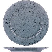 Тарелка «Лайфстиль» мелкая;фарфор;D=26,H=2см;мятно-бирюз.