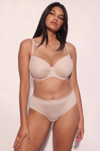 Телесный бюстгальтер Diamante на косточках фото 5