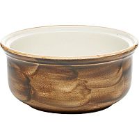 Супница «Крафт» без крышки;фарфор;3л;D=24,3,H=11см;коричнев.