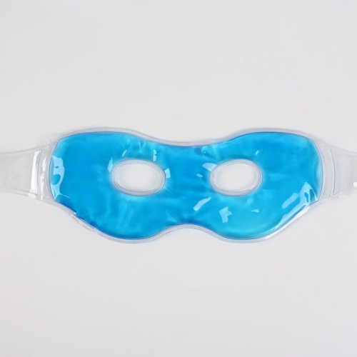 Синяя гидрогелевая маска на глаза фото 2