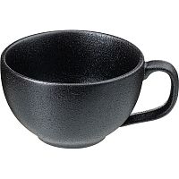 Чашка кофейная «Кунстверк Блэк»;фарфор;300мл;D=100,H=65мм;черный