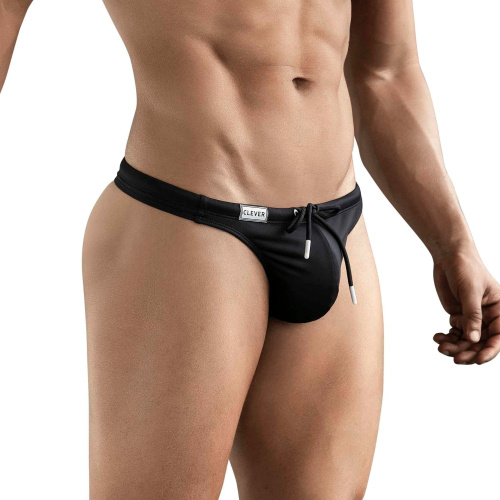 Черные мужские плавки-тонги Rio Swimsuit Thong фото 2