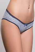 Женские трусики из хлопка с мелким узором