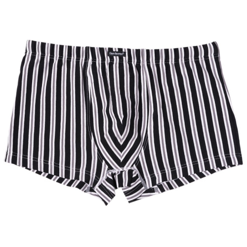 Черно-белые мужские трусы-боксеры фото 2