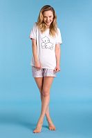 Хлопковая пижама с забавным принтом