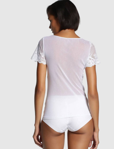 Футболка Greta с кружевом фото 5