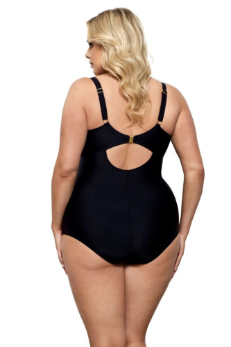 Эффектный совместный купальник с имитацией пояса фото 2