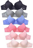 Эффектный бюстгальтер с гладкой чашкой