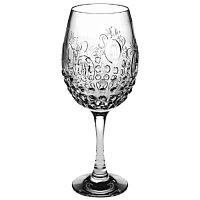 Бокал для вина «Барокко»;стекло;0,7л;D=77,H=220мм;прозр.