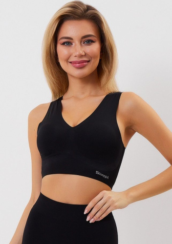 Удлиненный бесшовный бюстгальтер-топ Laser Bra фото 3