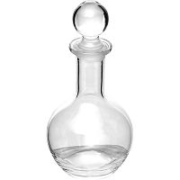 Стеклянный графин с пробкой-шаром (объем 150 мл.)