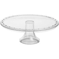 Подставка для торта «Палладио»;стекло;D=31,H=11см;прозр.