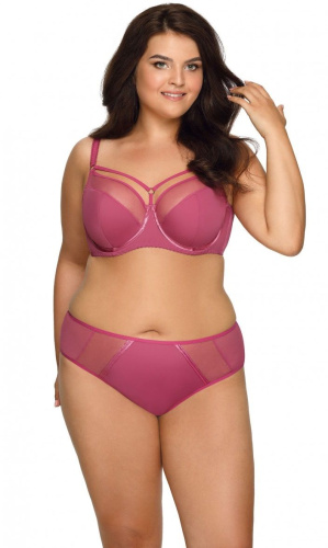 Трусики-слипы со вставками из сетки фото 5