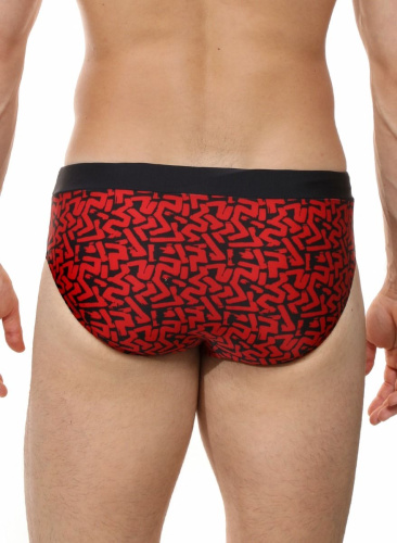 Мужские пляжные плавки с принтом фото 3